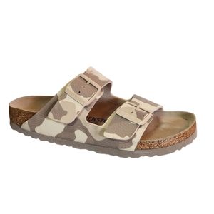 Birkenstock Dessert Soil Camo Double Strap Arizona Sandals Narrow